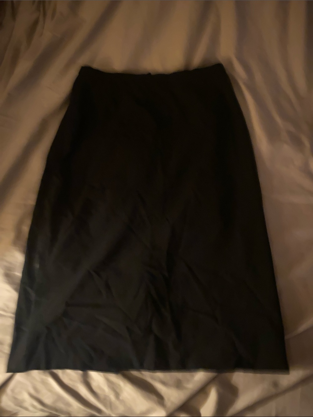 Dolce & Gabbana Black Classic Pencil Skirt